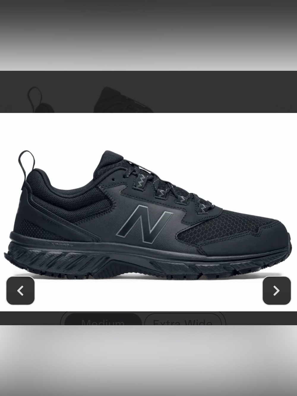 New Balance women’s Black Athletic Training Shoes